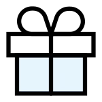 Gift SVG Icon